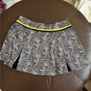BOGO Tail Tennis/Pickleball/Golf Women's Zebra print Skirt/Skort